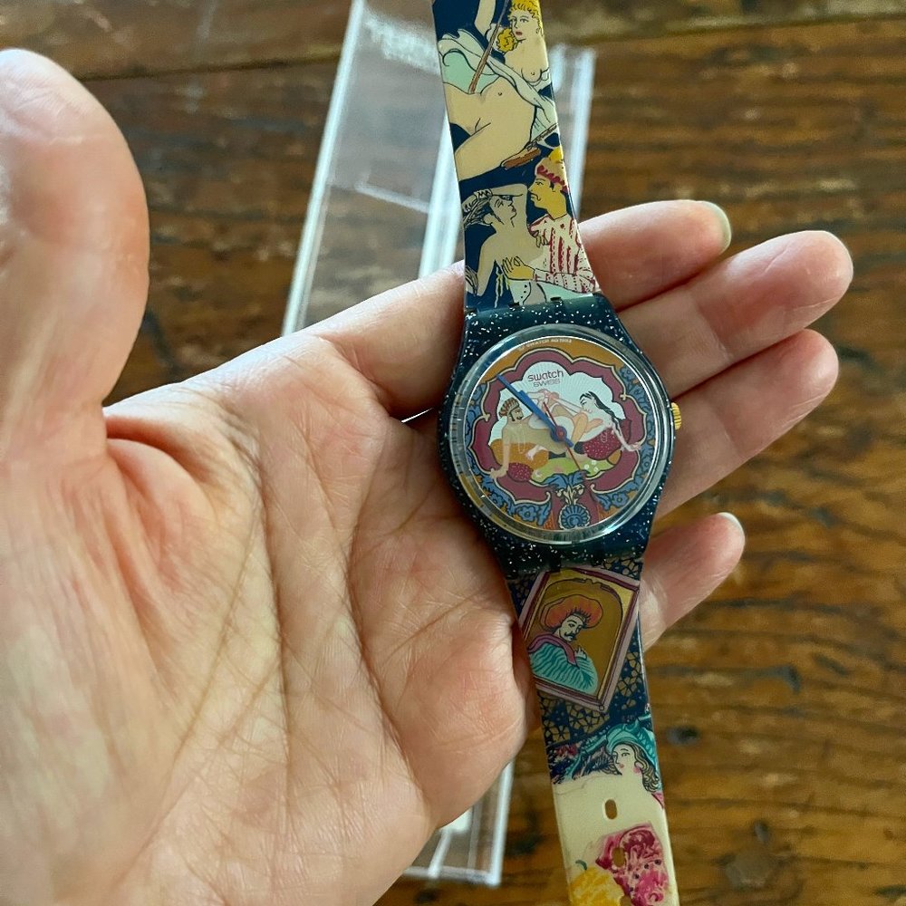 Limited Edition 1993 Kama Sutra Swatch Watch